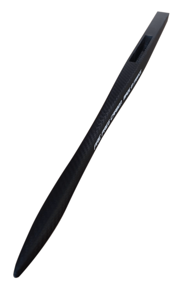 Stylo noir avec manche noir